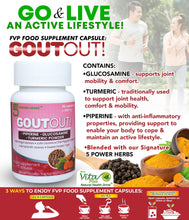 Load image into Gallery viewer, GOUTOUT!™ Food Supplement Capsules
